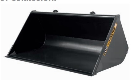 LOADALL / TELEHANDLER BUCKETS | JCB | 525-60 | GRAIN SHOVELS 2400MM