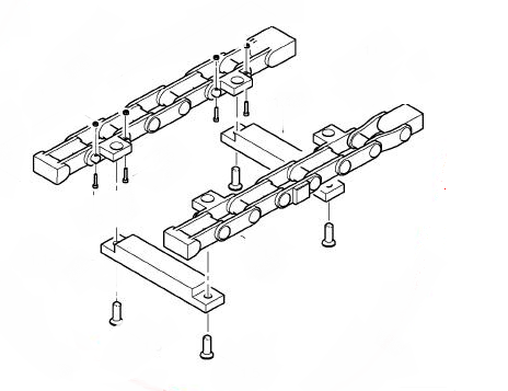 SCRAPER CHAIN | Bomag | BF300 P | 05511123